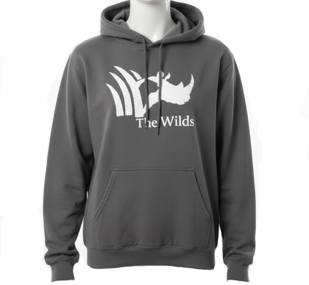 ADULT LOGO CHARCOAL HOODIE