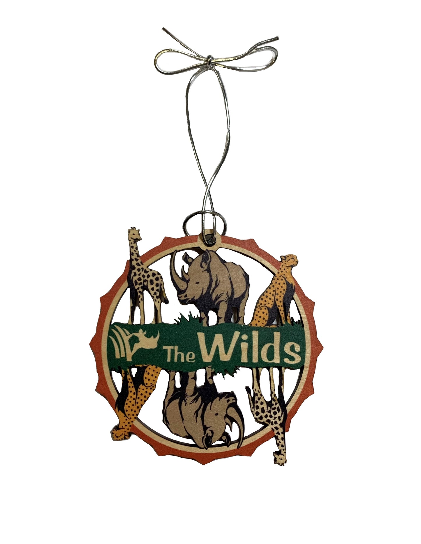 WOOD ORNAMENT LOGO