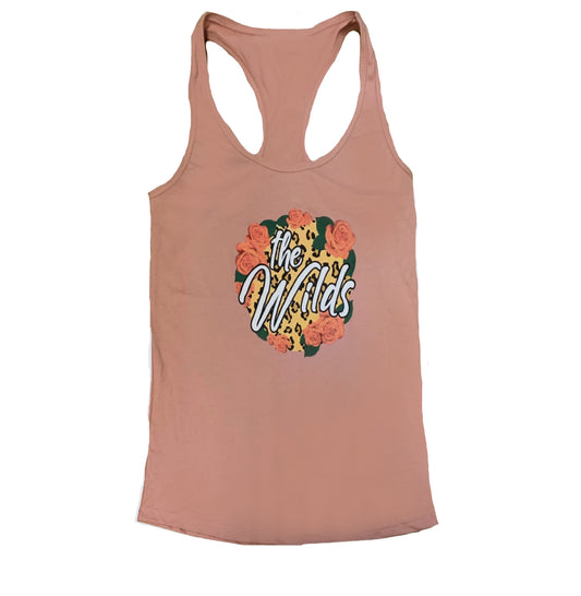 LDS WILD ROSES TANK MAUVE