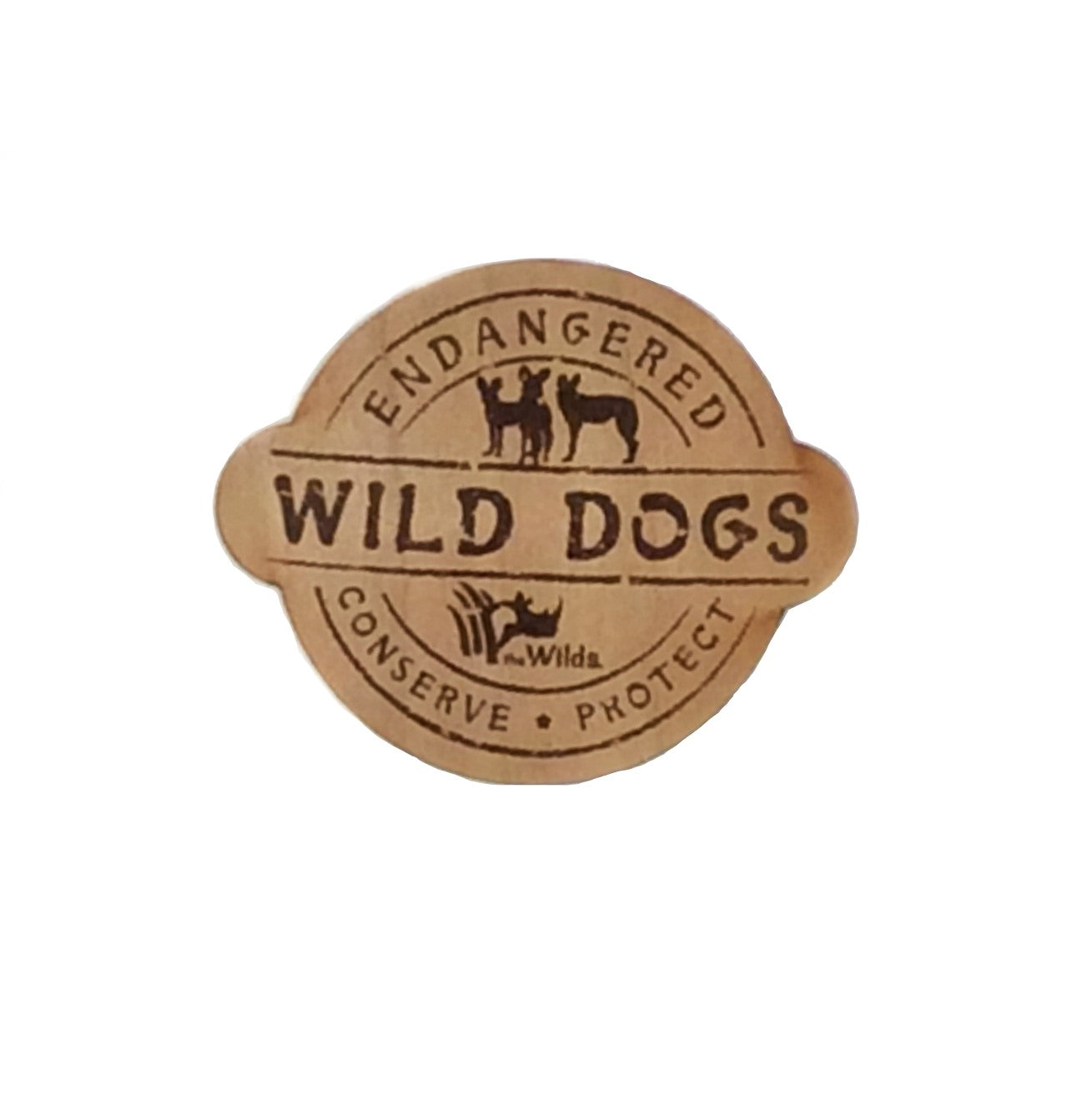 ENDANGERED WILD DOG STICKER