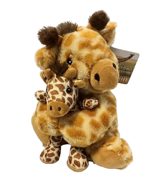 MOM AND BABY 10" GIRAFFE