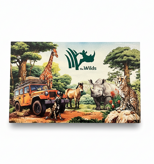 WILDS LOGO JEEP/ANIMAL MAGNET