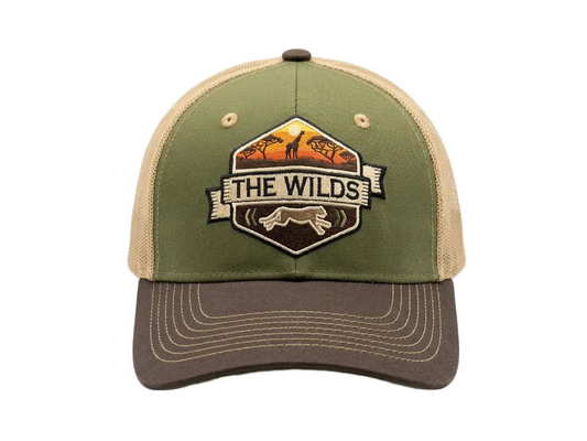 WILD OUTDOORS CHEETAH/GIRAFFE PATCH CAP